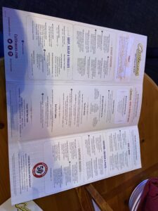 Cattleman's Menu  - Dixon, CA